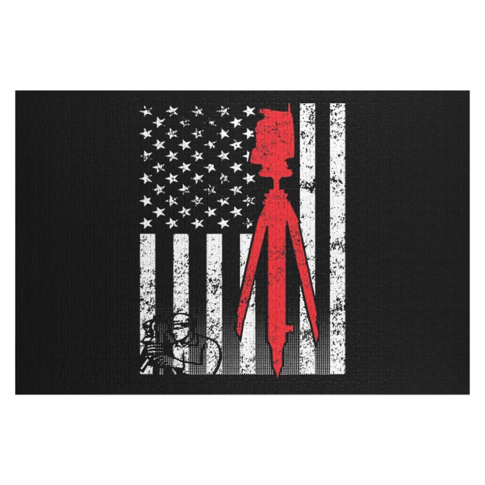 American Surveyor \t Jigsaw Puzzle Jigsaw Custom With Photo Christmas Gifts Customizable Gift Puzzle