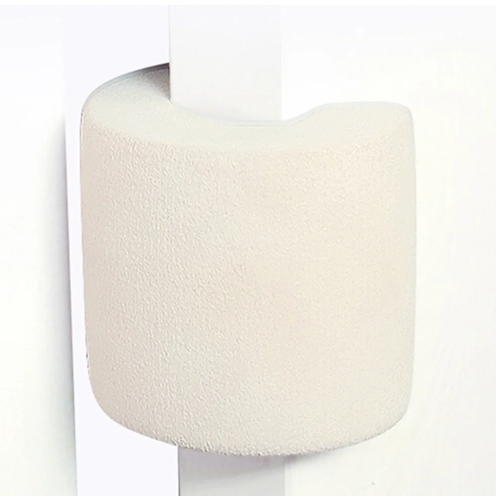 4 قطع من واقيات القرص للأبواب المقاومة للأطفال، وسادة ناعمة تمنع التهاب عنصر أمان منزلي للأطفال الصغار