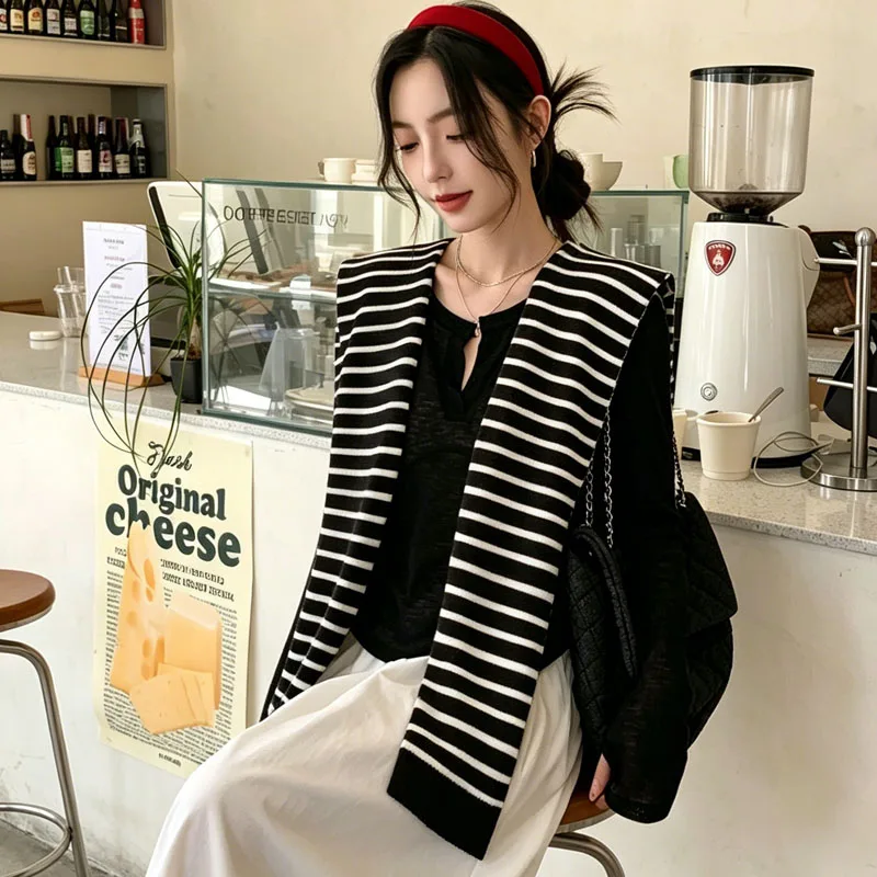 Thin Knitted Shoulder Wrap for Women Spring Fall Air Conditioner Capelet Summer Dress Cover Up Casual Lightweight Shawl
