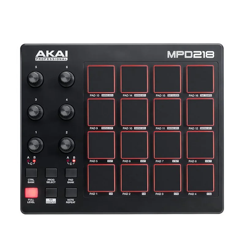 akai professional MPD218 midi Keyboard Electronic Music Synthesizer Piano Music Controller Percussion Pad