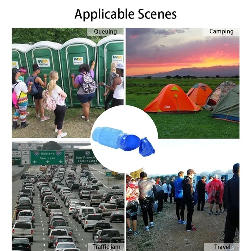 EDC Universal Auto Notfall Urinal Werkzeug Outdoor Tragbare Reusable Mini Wc Reise Camp Wandern Töpfchen Kinder Training Tools