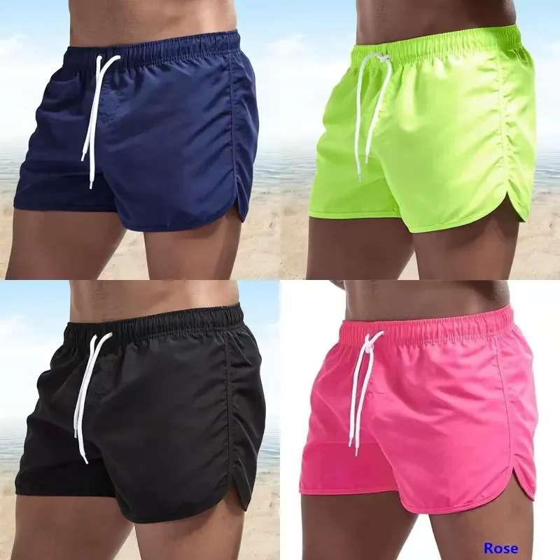 2026 Men's Summer Swim Shorts Colorful Quick-Dry Swimming Trunks for Beach Vacation Surfing Pool Activities Comfortable