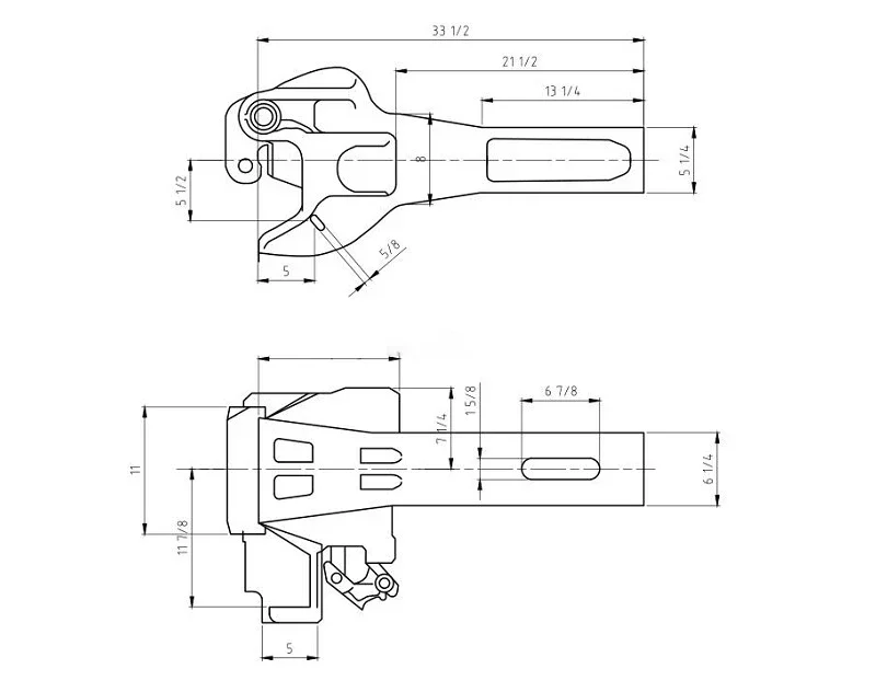 AAR M201 Locomotive Railway Coupler Of Railway Coupling Parts image 6