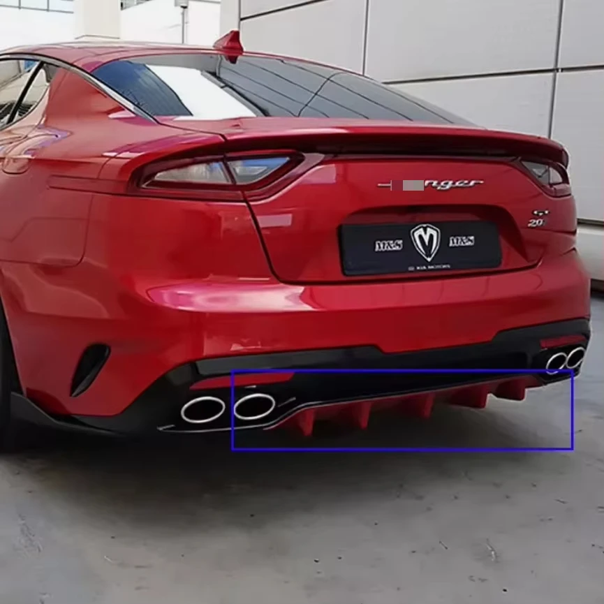 

Carbon Fiber Rear Diffuser Rear Bumper Lip for Kia Stinger Car Body Kit