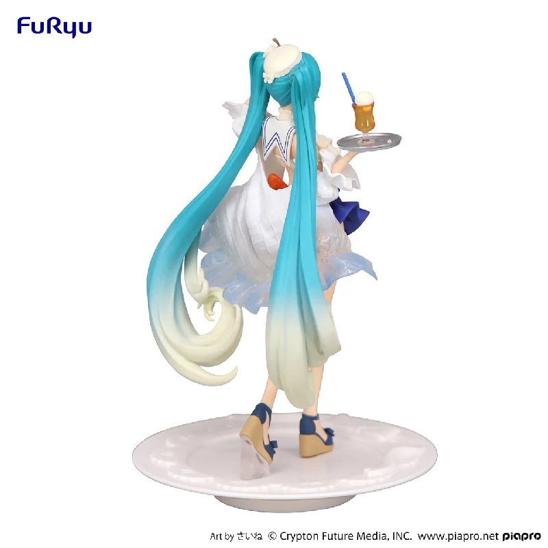 2024 Nieuwe FuRyu VOCALOID Hatsune Miku Tropische Vruchtensap Miku GK Mooi Meisje Karakter pop Speelgoed Desktop Ornament Geschenken