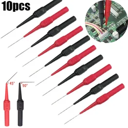 10 Stuks 30V Diagnostische Tools Multimeter Test Lood Extentie Terug Piercing Naaldtip Sondes Auto Auto Test Sonde Kit 0.7Mm