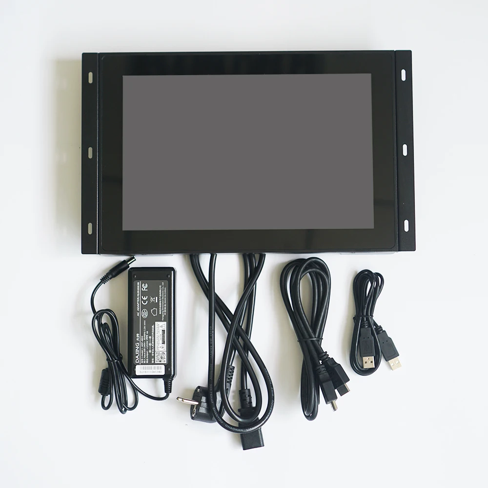 Alto brilho 1000 lêndeas PCAP Touch Screen 12 Polegada Open Frame Monitor