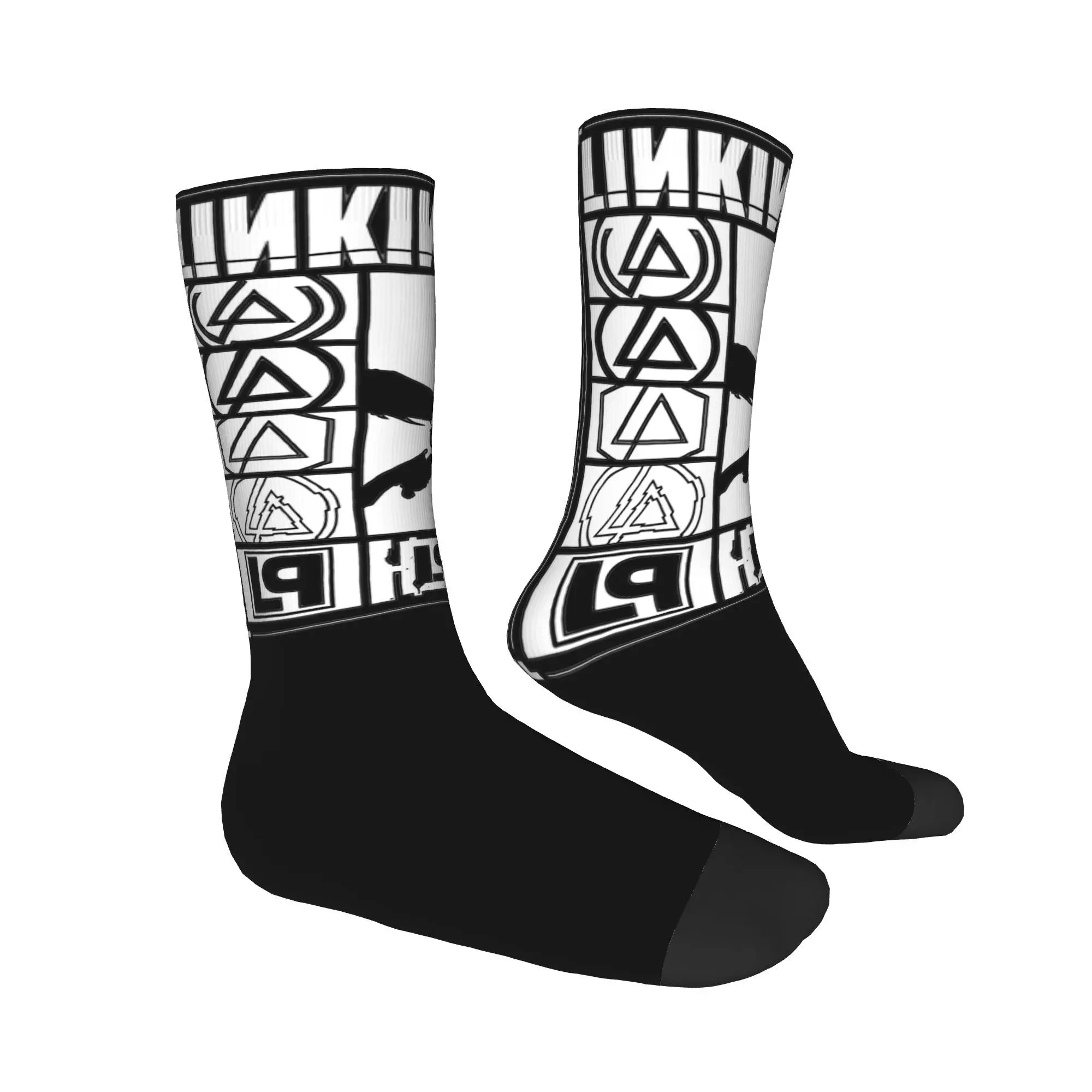 Heren Dames Linkin-Parks Rock Band Tour Sokken Antislip Stijlvolle Hip Hop Sokken Verrassing Cadeau Idee