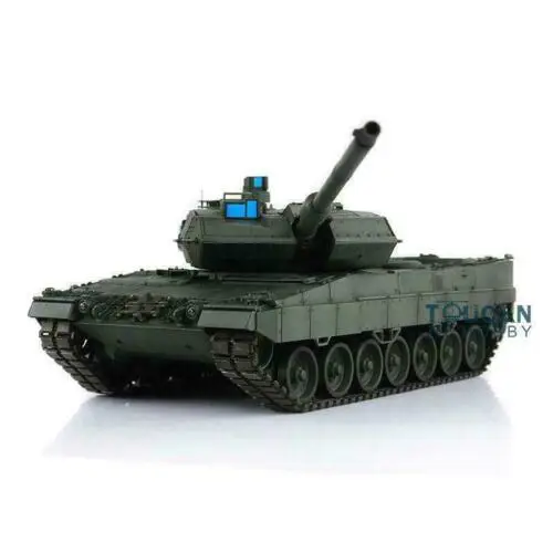 1/16 HENG LONG 7.0 Leopard2A6 RC Tank 3889 Steel Gearbox Barrel Recoil Remote Control Car TH17600-SMT4