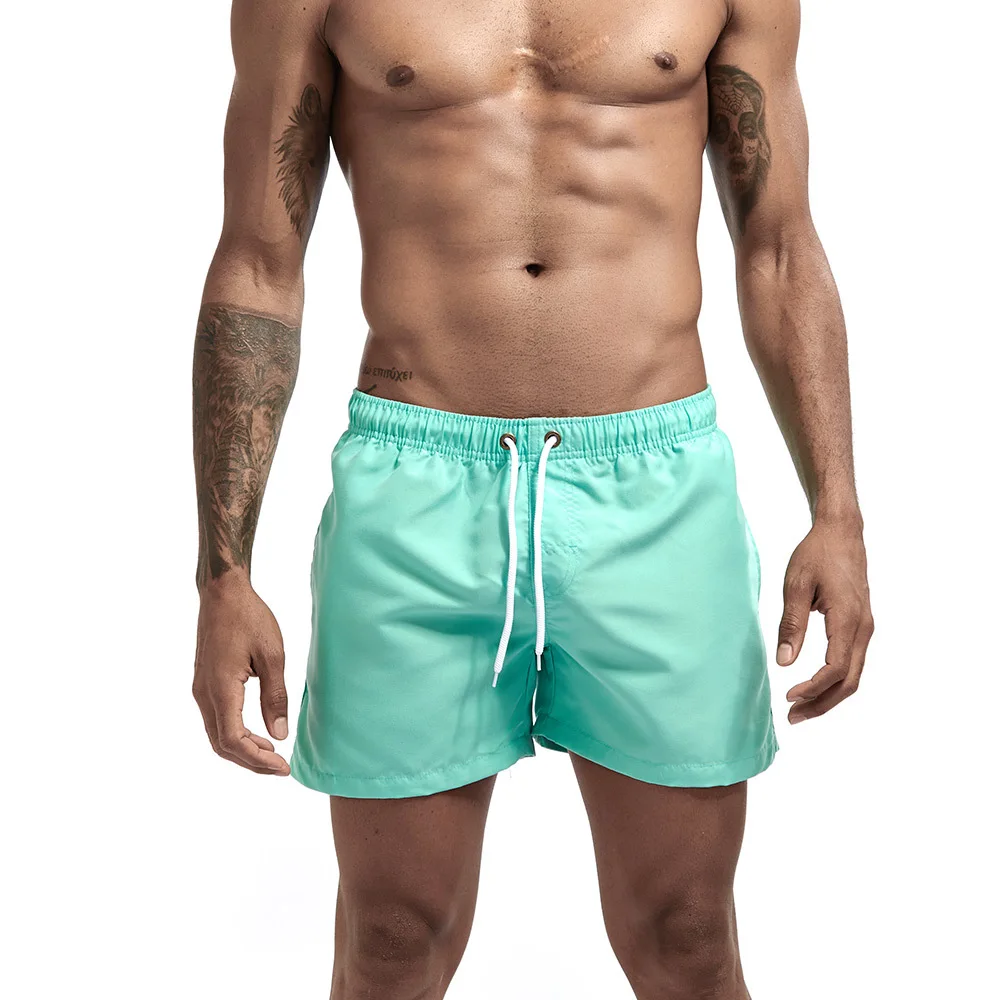 

Men Quick Dry Beach Shorts Breathable Nylon Swim Trunks Surfing Board Shorts Swimwear