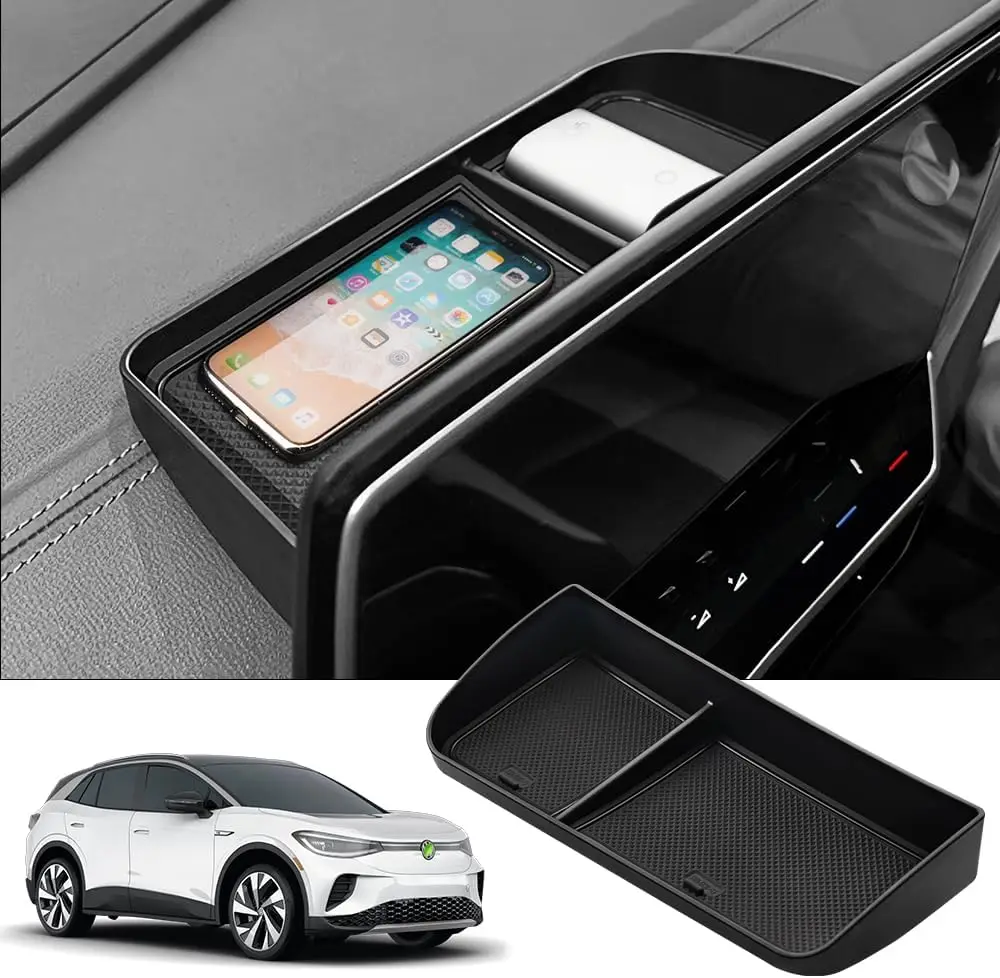 

Tucknbox Center Console Organizer for 2022-2024 Toyota Corolla Cross Dash Storage Tray Accessories Black(Not for Toyota Corolla)