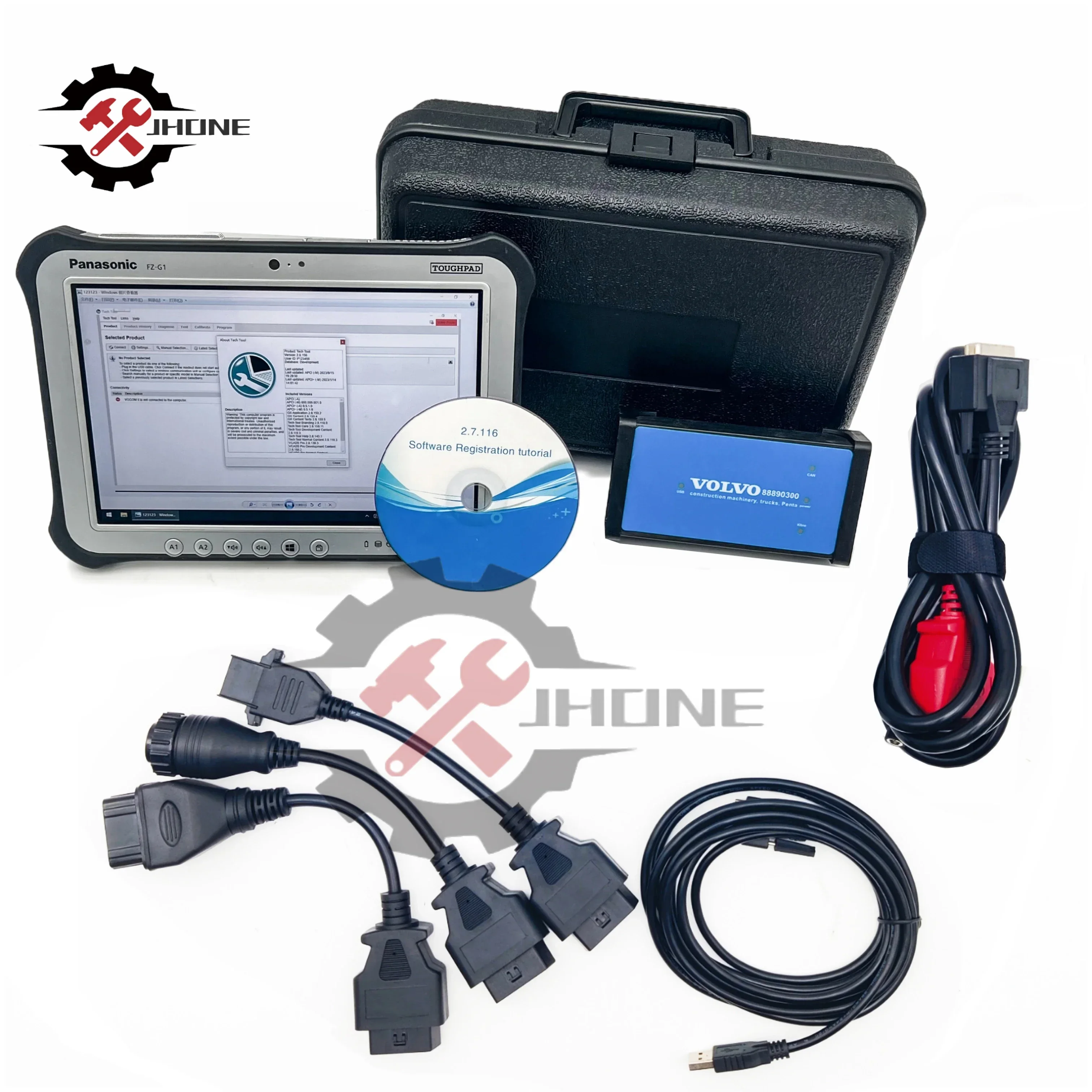 For Vo-lvo Penta MarineIndustrial Engine diagnostic tool Vocom 88890300 Vo-lvo/UD/Mack/Renaulvolv penta vodia diagnostic tools