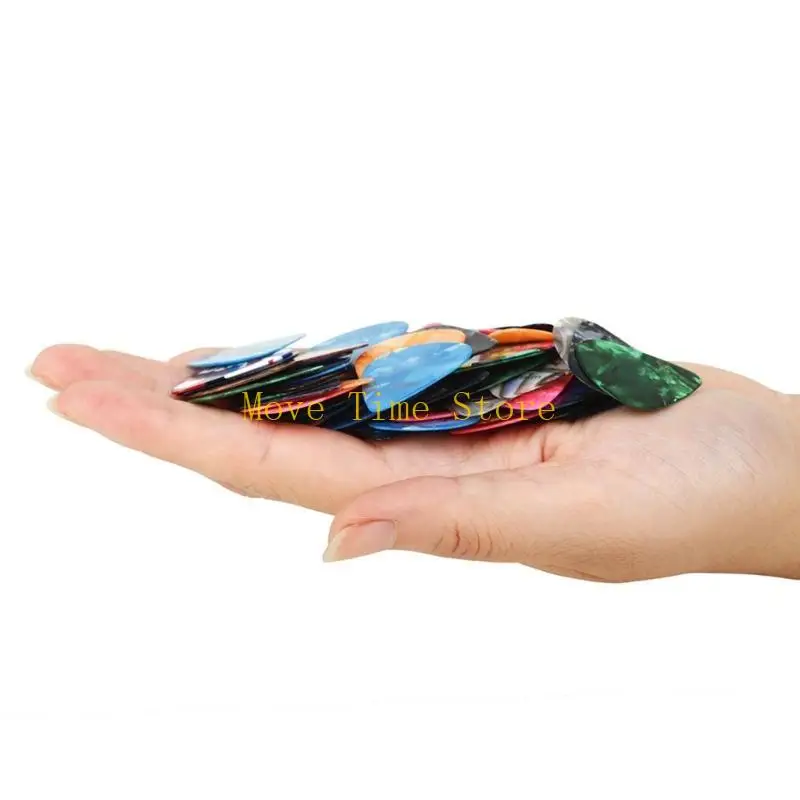 92ME Ukulele Pick Electric Guitar Plectrums Music Gift Guitar Bass Pick Plastic Guitar Pick Thumb Picks Electric Guitar Parts - Image 5