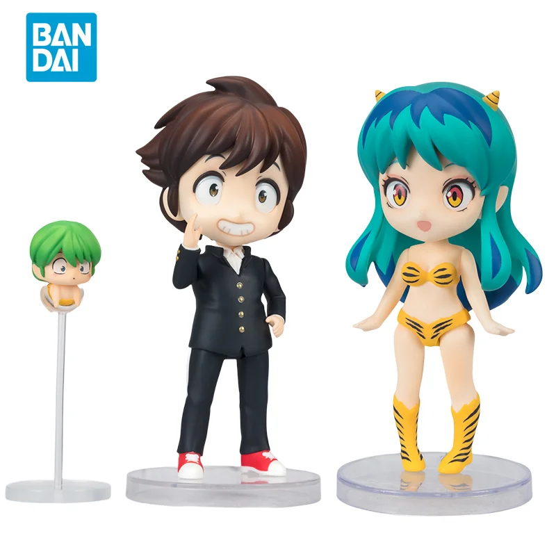 

Spot Direct Delivery Bandai Original Urusei Yatsura Anime Model Figuarts Mini Lum Ataru Moroboshi Action Figure Toys for Kids