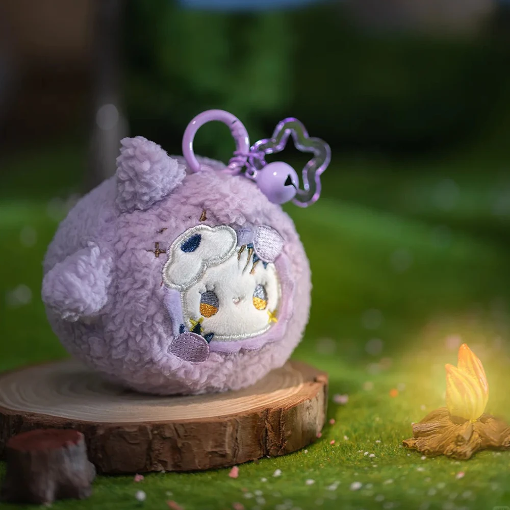 Emma Tuantuan Rua Rua Zoo سلسلة أفخم صندوق أعمى دمية قلادة لعبة لينة للفتيات مفاجأة شنطة هدايا قلادة العصرية تحصيل