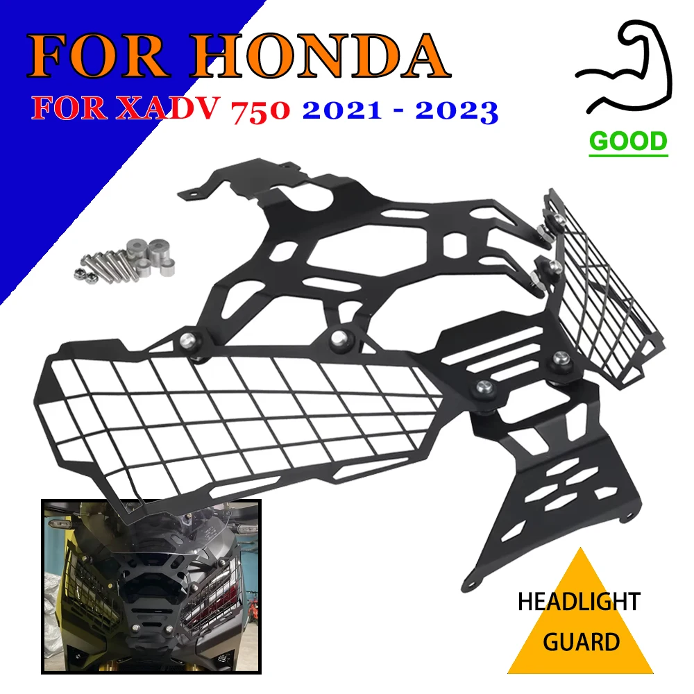 

For HONDA X-ADV XADV 750 XADV750 2021 2022 2023 Motorcycle Accessories Headlight Protection Cover Grille Guard Protector