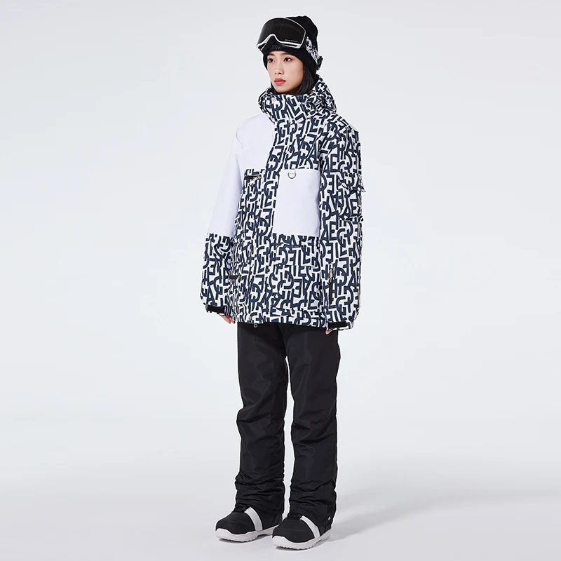Men and Women Snow Wear, Clothing for Snowboard, Winter Clothes Ski, Snow Jacket and Pant Sets, Ski suit, Waterproof Windproof
