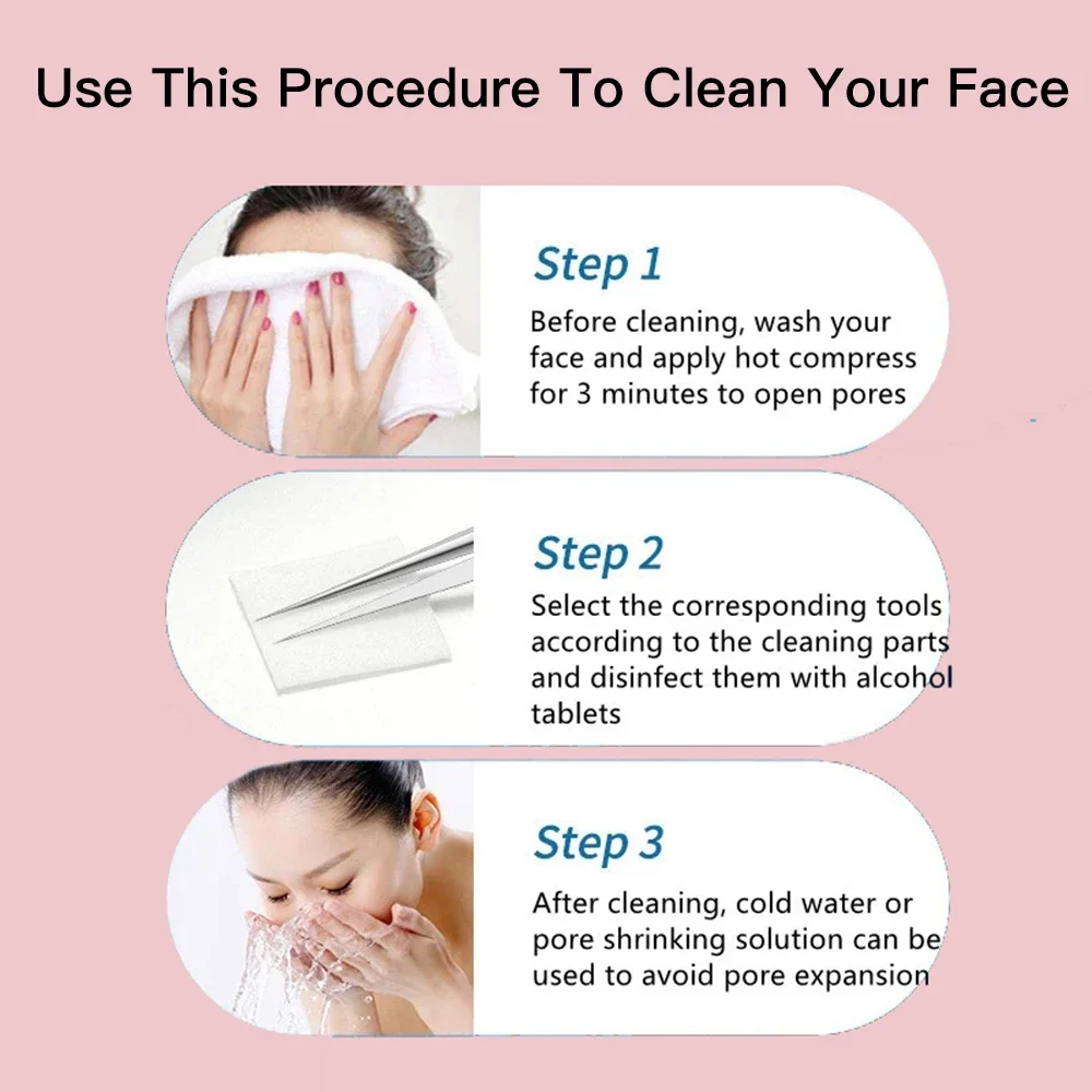 Acne Needle Remove Blackhead Facial Cleaning Skin Care Removal Deep Cleansing Tools Pore Cleaner Acne Needle Tool Skin Care