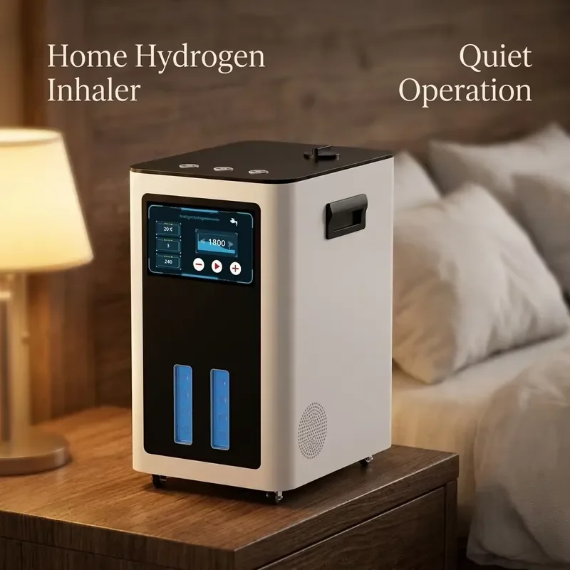 For 2 In 1 Double Outlet Hydrogen Suction Water Making Machine Purity 99.99 Percent Flow 900ml Min Manual Operation Suitable