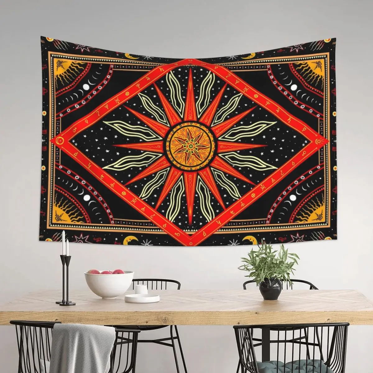 

The Astrologers Throw Tapestry Outdoor Decor Funny Wall Hangings Decoration Home Decorations Aesthetic Tapestry