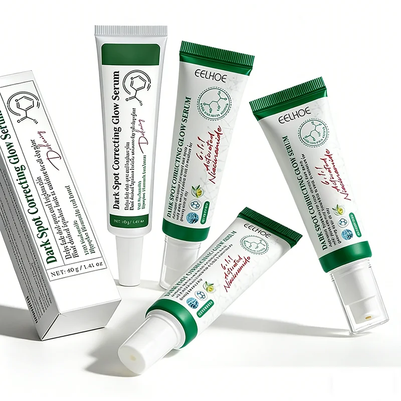 

Сяющая сыворотка для коррекции темных пятен, средство для удаления тусклости, прыщей и меланина, ниацинамидная кожа лица, увлажняющий, осветляющий уход за кожей