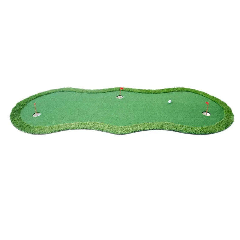 New Design Customized Artificial Synthetic Turf Mat Carpets Indoor Outdoor Personal Mini Putting Green