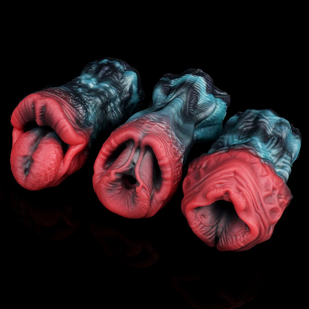 NNSX Exclusive Design Fantasy Stroker for Men Furry Masturbation Cup Body-Safe Silicone Pocket Pussy Textured Male Sleeve