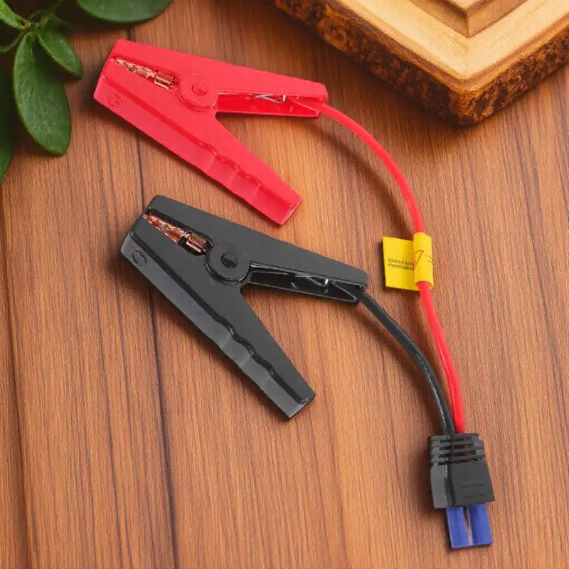 

Universal 12V Car Jump Starter Replacement Jumper Cables with Alligator Clips Overcurrent Overvoltage Overtemperature Protection