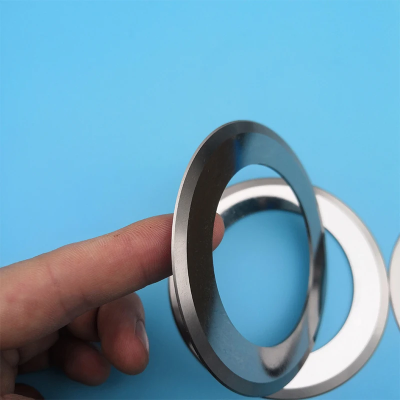 

105*70*1.2mm 10Pcs 9CRSI D2 SKD11 SKH51 Material Slitting Round Blade Paper Fabric Film Leather Cutting Ciruclar Blade