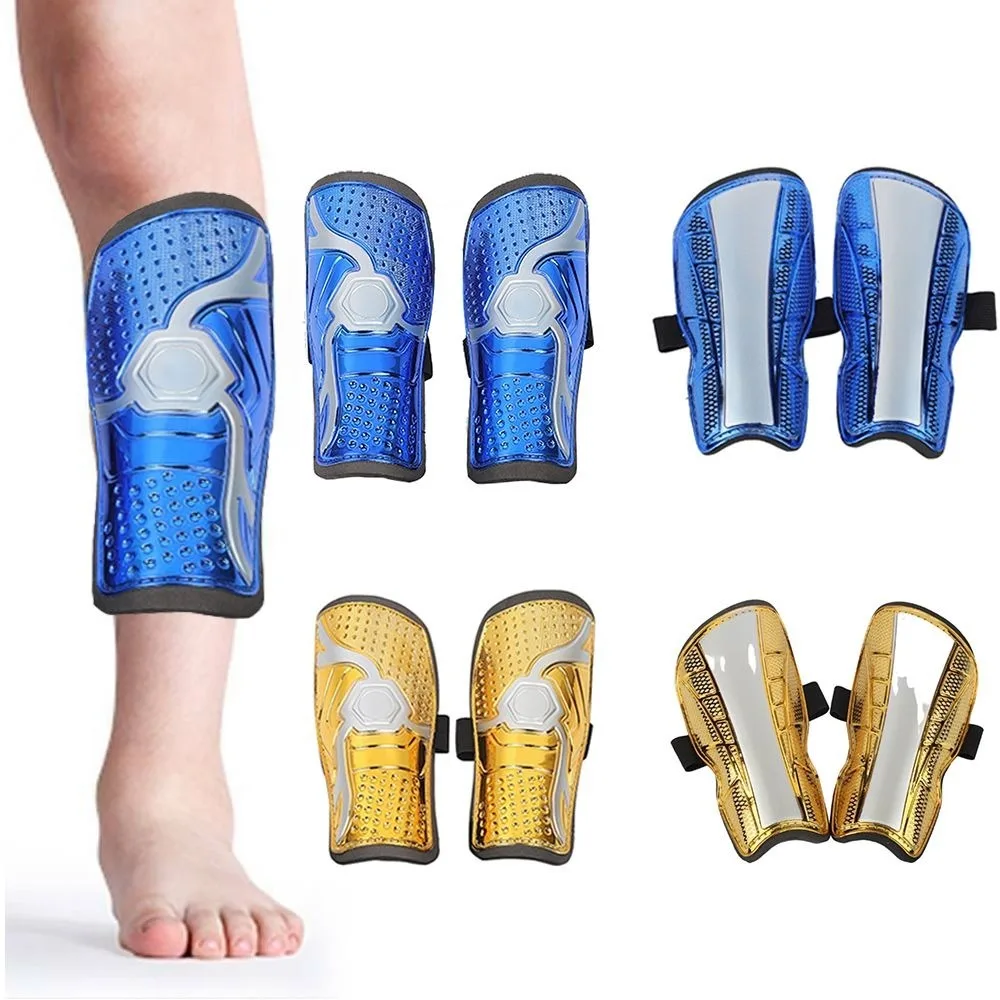 Leg Guard Football Shin Holder Strapless Breathable Pads Shin Pads Soccer Shin Pads Plastic Protective Leg Protector Outdoors