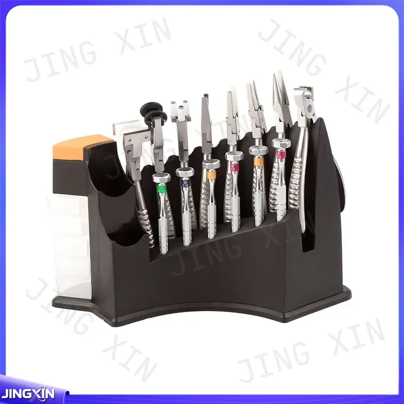 Custom for ST-B08AB-1 Glasses Repair Tool Kit Stainless Steel Frame Pliers Screwdriver Set Optical Eyewear Adjustment