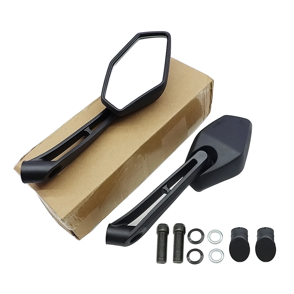 ABS Universal Motorcycle Rear View Mirror 10MM Side Mirror For Bajaj Dominar 400 Pular 200 Discover For Honda Hornet shadow