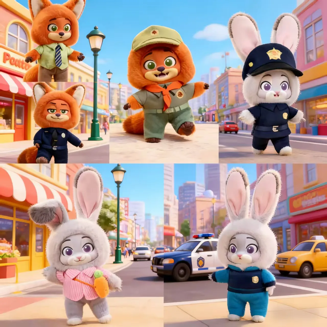 

2026 # Горячая Zootopia 2, слепая коробка, мультяшная милая фигурка Ника Джуди, плюшевая виниловая кукла, загадочная коробка, коллекция аниме, модель игрушки, подарки