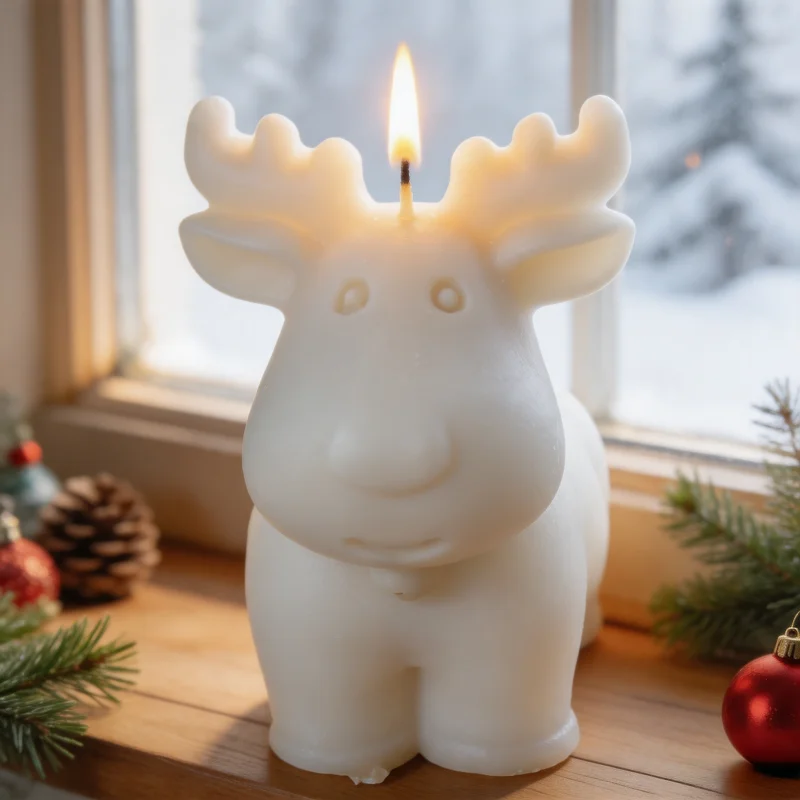 Cetakan Lilin Silikon Rusa Nat - Xmas Home Fragrance ulasan dan harga