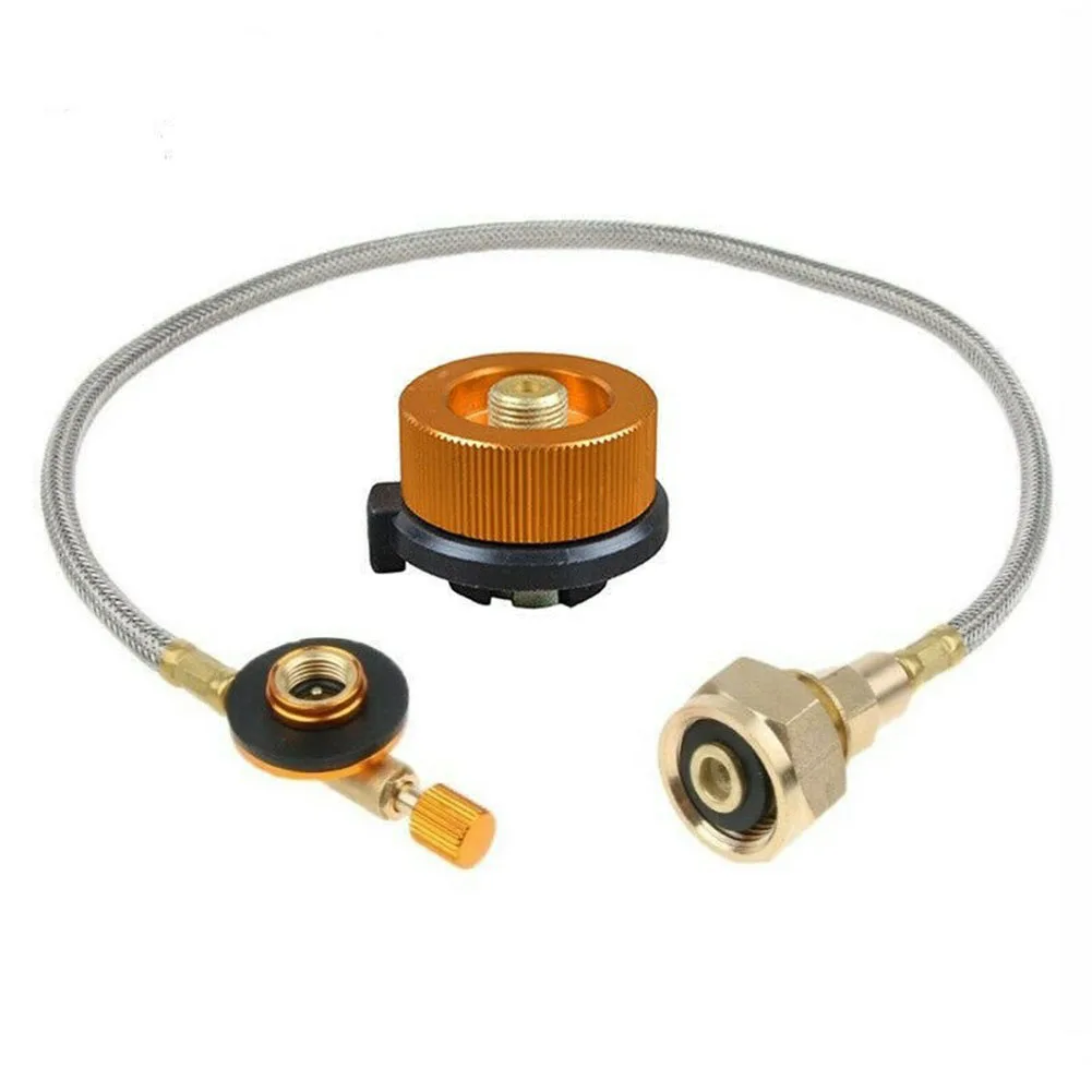Gas Tank Filling User friendly Gas Cylinder Adapter with Reliable Valve Mechanism Perfect for Outdoor Activities