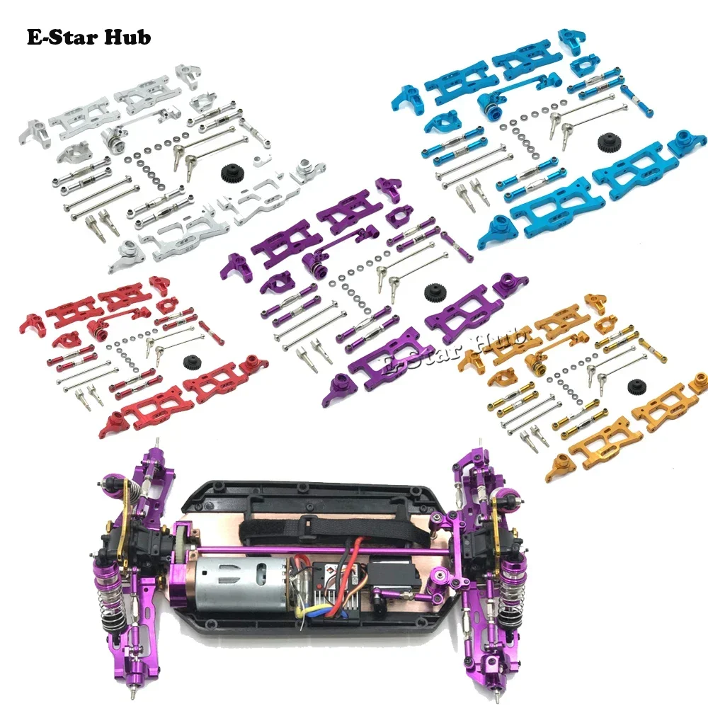 RC Model Crawler Car Metal Accessories Upgrade and Modification Parts for Wltoys 144010 124017-16-18 124018 144001-02