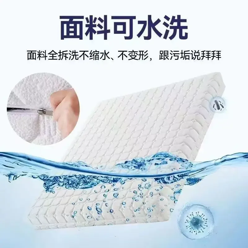 Household whole package removable and washable 3D breathable spine care independent, spring natural latex mattress