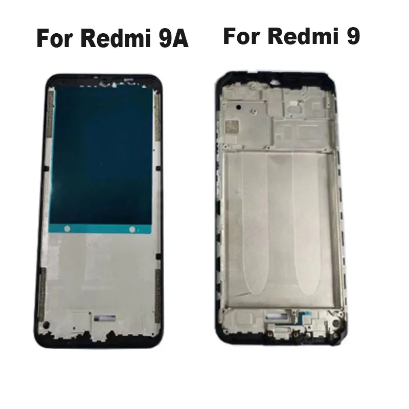 New For Xiaomi Redmi 9A 9 9C 9i 9AT 9T Note 9 Middle Frame Front Bezel Housing Case Back Mid Plate Models Lcd Supporting Holder