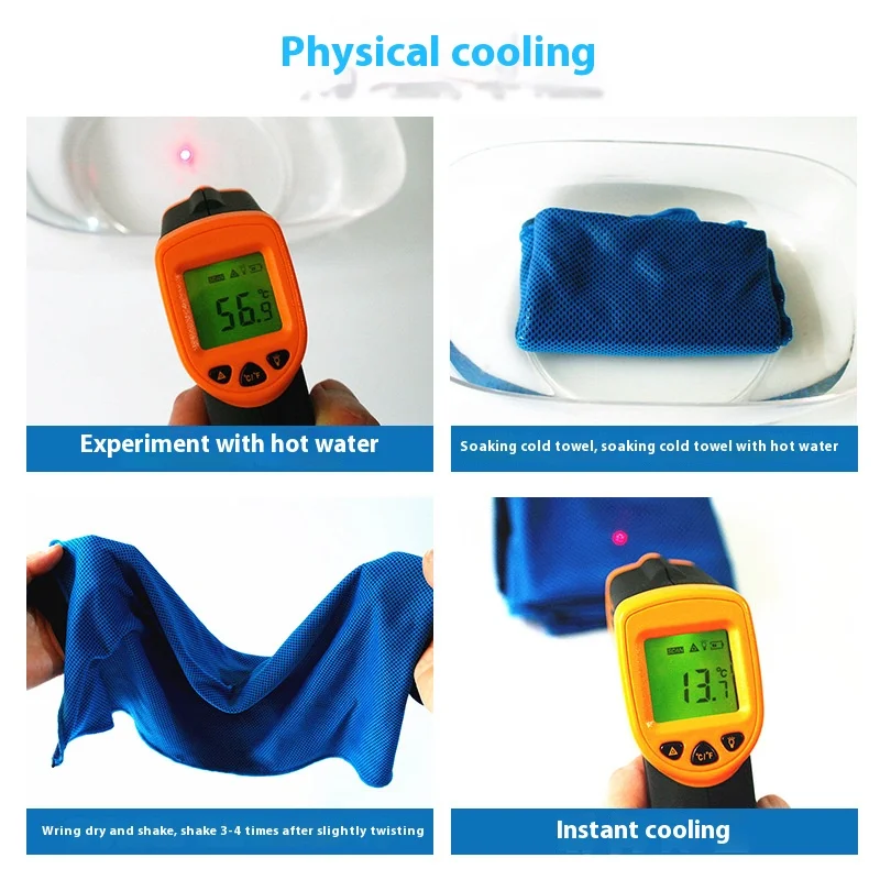 

Быстросохнущие летние поглощающие пот охлаждающие холодные полотенца из вискозы