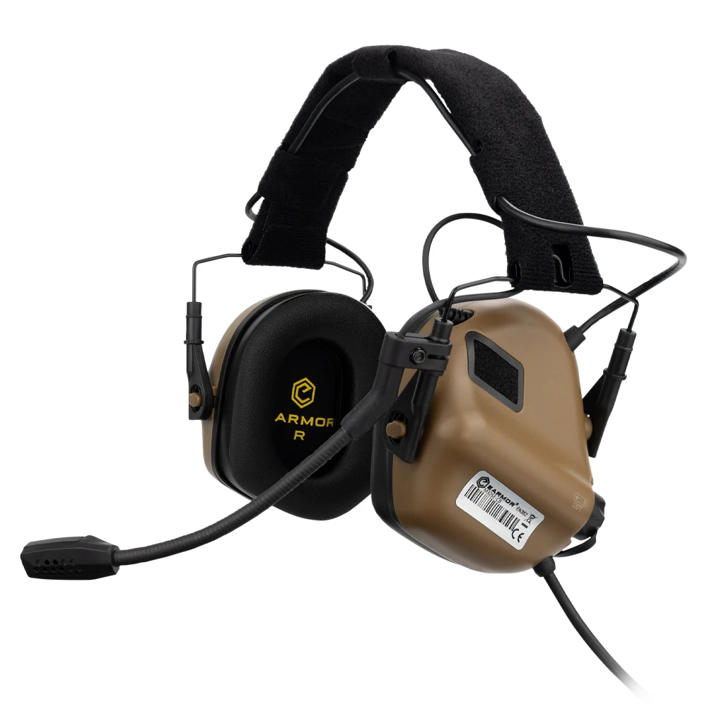 EARMOR M32 SE Headset Anti Kebisingan Berburu Penutup Telinga Menembak Elektronik Taktis Profesional Headphone Komunikasi Taktis