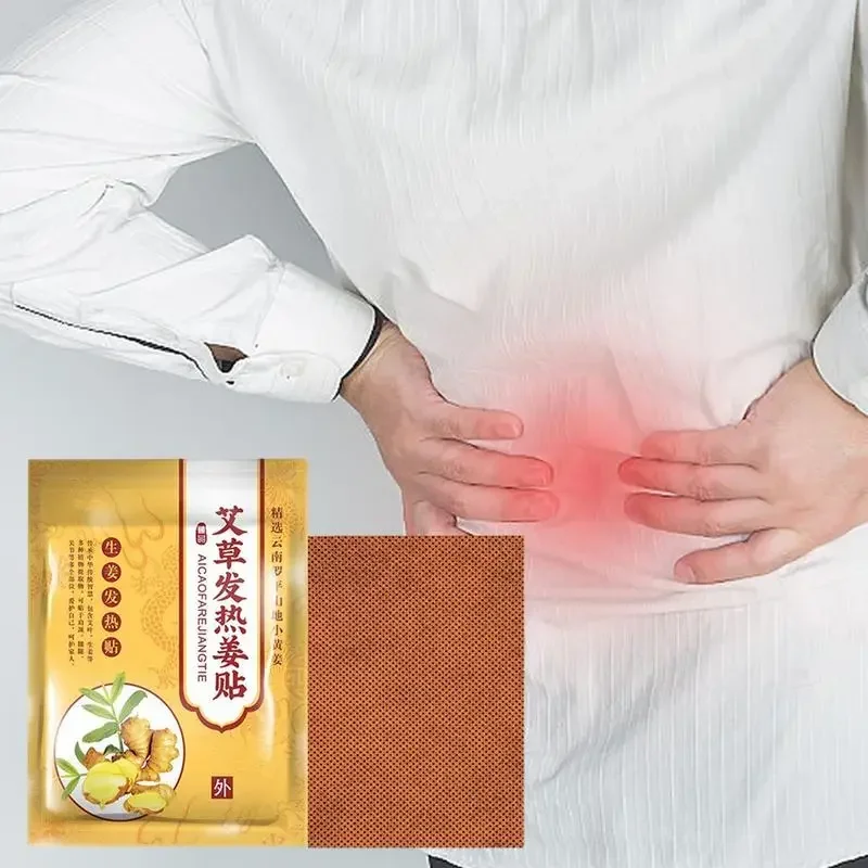 50/100pcs Heating Patch Natural Plant Extracts Self-Heating Stick on Heating Pad Lower Back Improve Fatigue Mugwort Patches