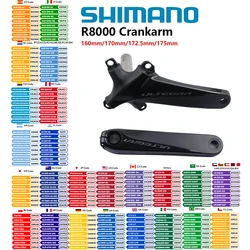 SHIMANO ULTEGRA R8000 Crankarm Left Side Or Right Side Crankarm For Road Bike 165mm 170mm 172.5mm 175mm Original Shimano
