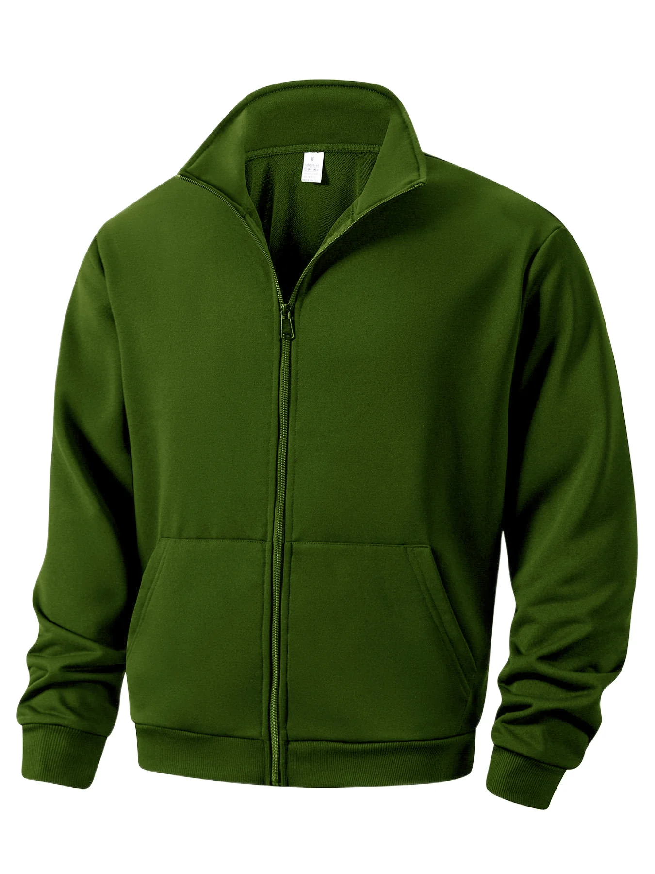 Męskie bluzy jesienne z długim rękawem, kurtka zapinana na zamek, męska kurtka sportowa outdoorowa, dopasowany krój, wiatroodporny płaszcz, odzież męska.