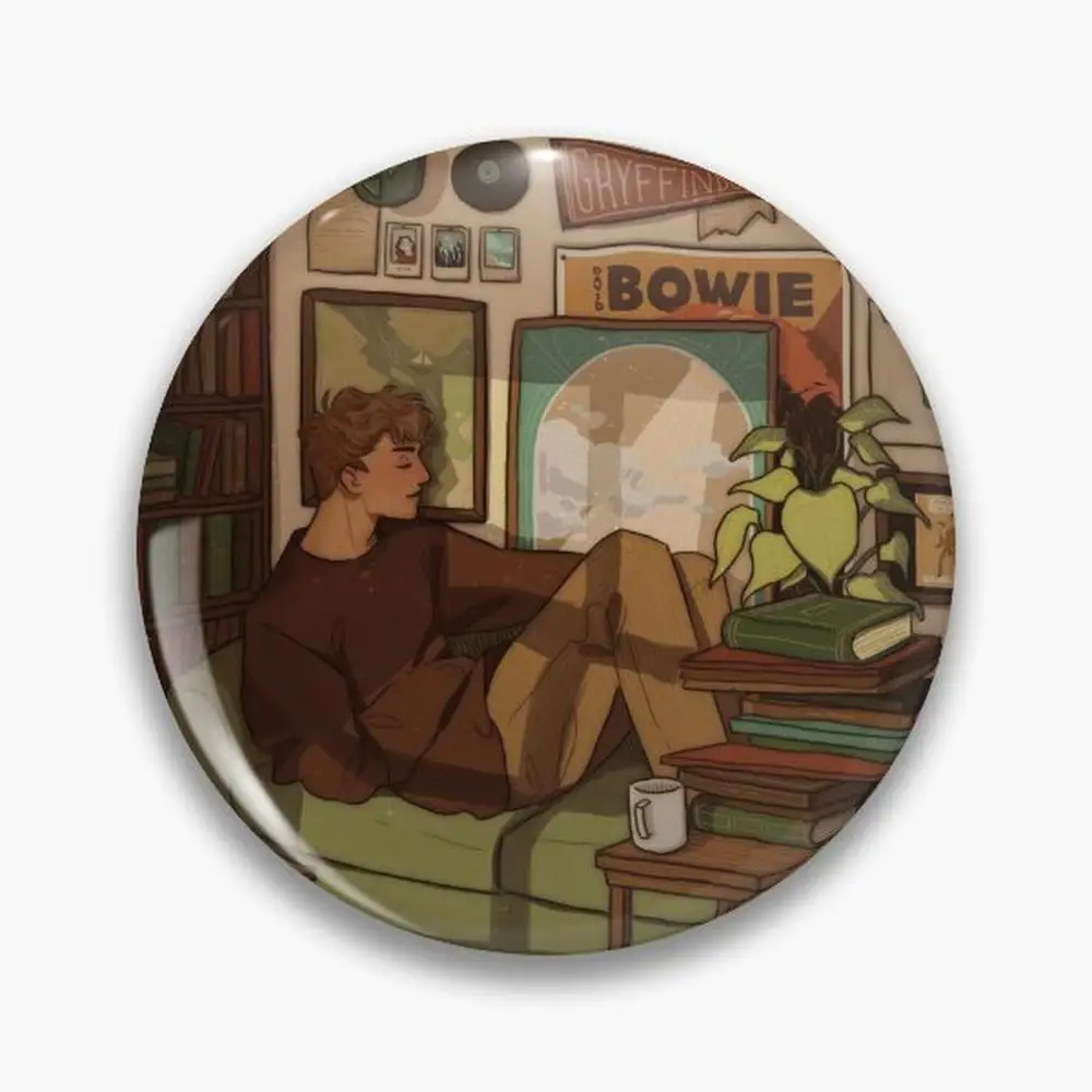 Moony's Apartment Button Pin Buttons Brooches  Jewelry Accessory Customize Brooch Fashion Lapel Badges