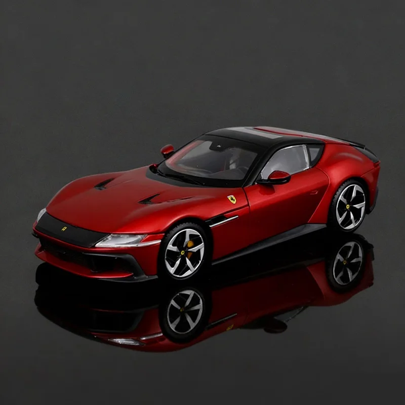 Bburago 1:24 Ferrari 12Cilindri Alloy Sports Car Model Diecasts Metal Racing Vehicles Car Model Simulation Collection Kids Gifts