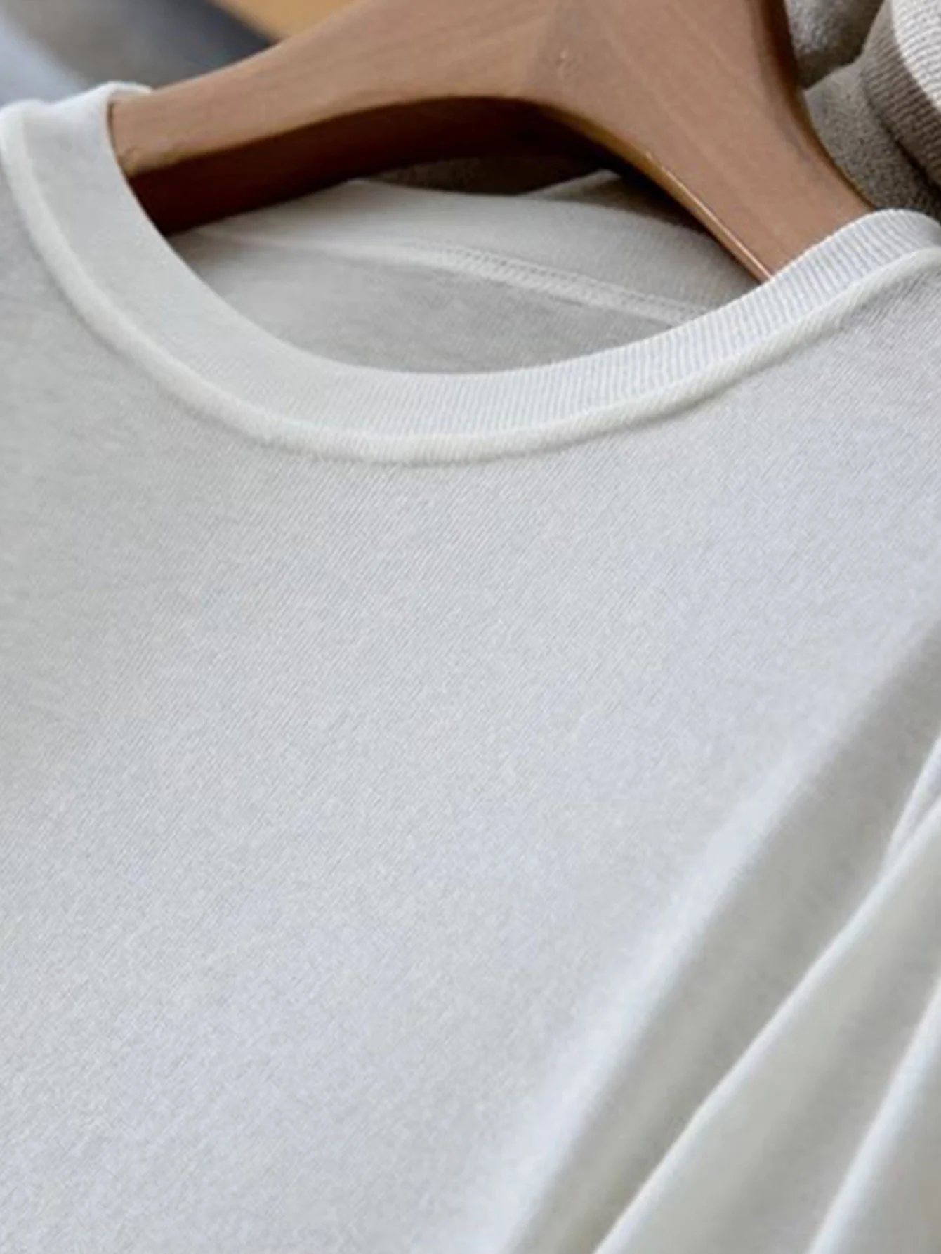 Sexy see through pink white t shirt top women street wear solid color tops woman 2026 loose long sleeve tees club party t-shirts image 4