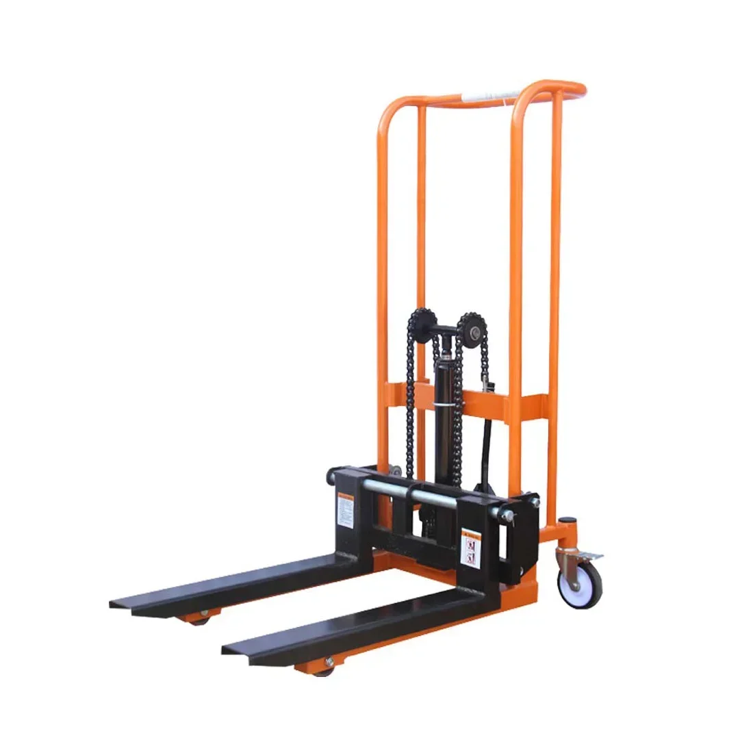 Portable Forklift Loading And Unloading Truck Manual Household Miniature Truck Stacker hydraulic lift truck light