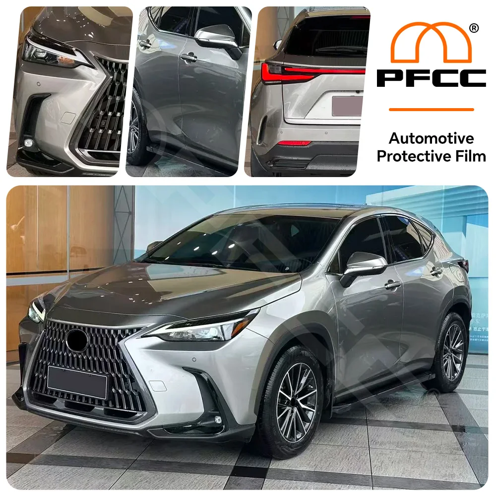 

TPU For LEXUS NX 250 350 350H 450H 2022-2024 Pre-cut PPF Scratch-resistant Front Bumper Hood Engine Transparent Protective Film