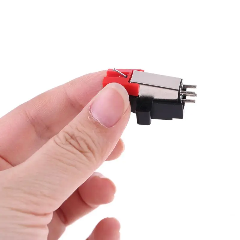 ل الدوار ستايلس الديناميكي المغناطيسي الدوار الإبر لاعب مسجل قارئ الفينيل LP جرامافون استبدال الملحقات