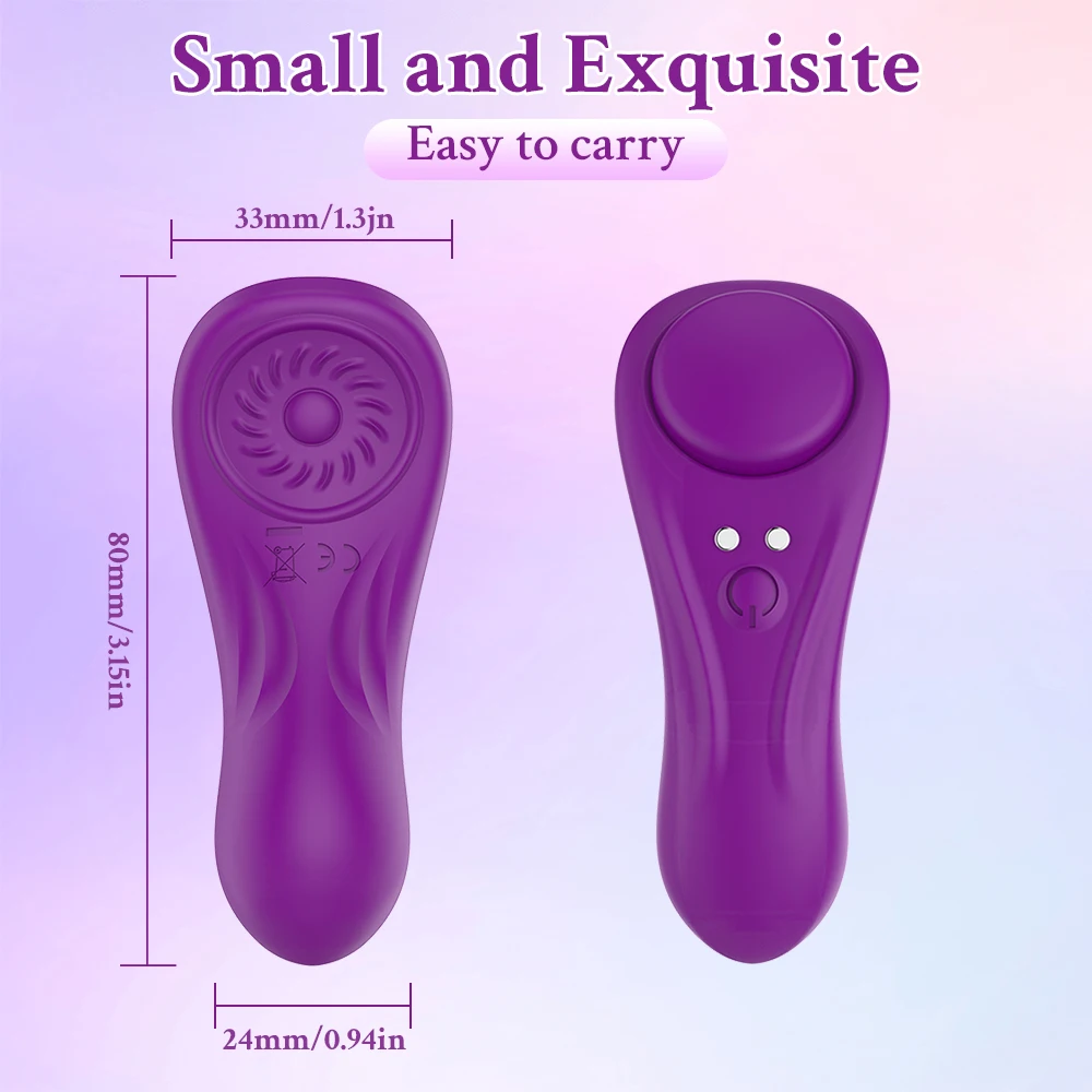 Sexy Panties Vibrator Female Clitoris Stimulator Mini Wearable Panty  Wireless Remote Control Vibrating Massager Adult Sex Toy